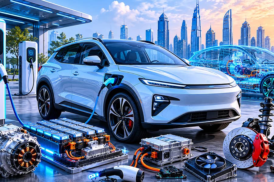 UAE EV Market Expansion Creates New Opportunities for Auto Parts Suppliers