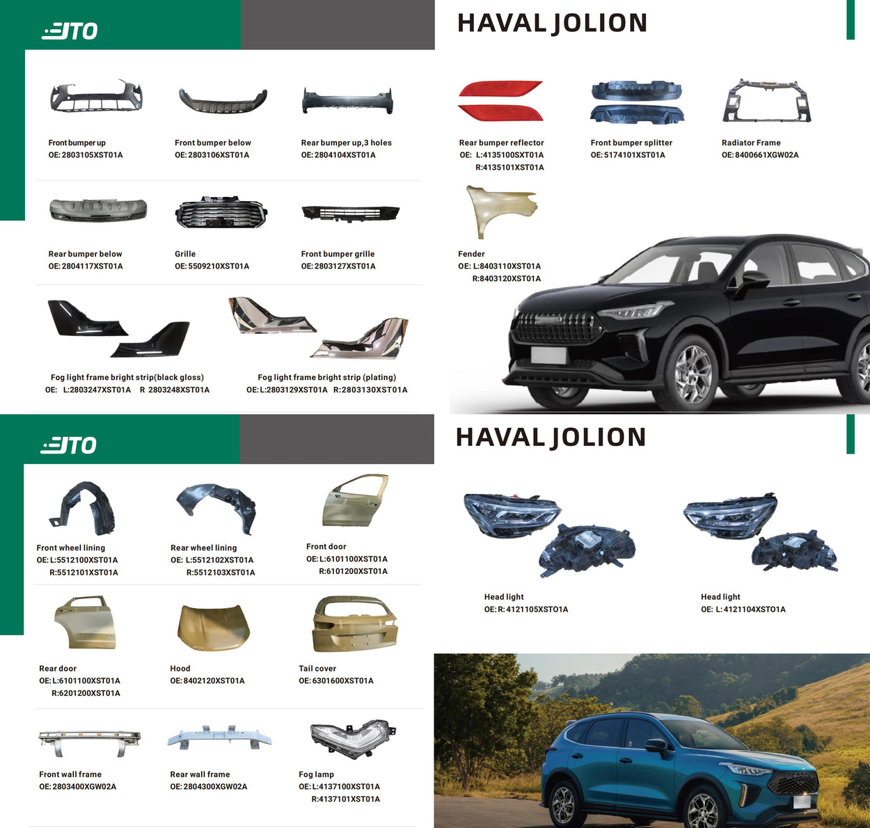 Haval Jolion - Auto Parts!